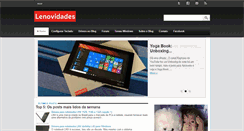 Desktop Screenshot of lenovidades.com